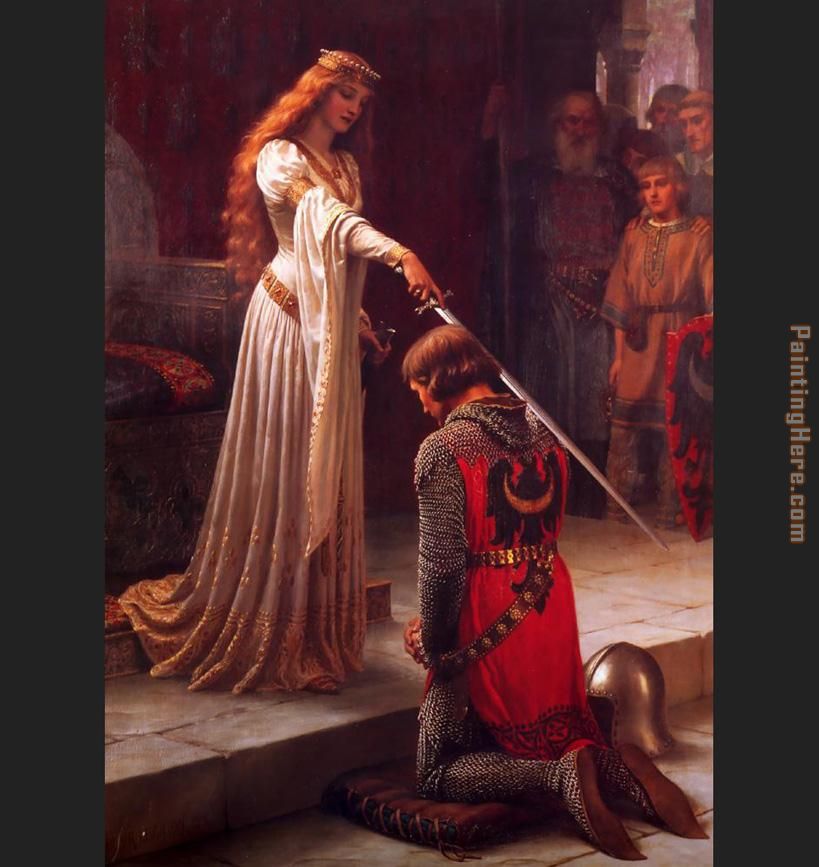 Edmund Blair Leighton The Accolade